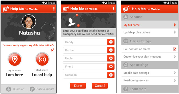 helpme mobile app